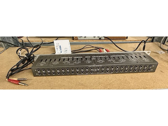 Behringer ultrapatch pro - afbeelding 3 van  3