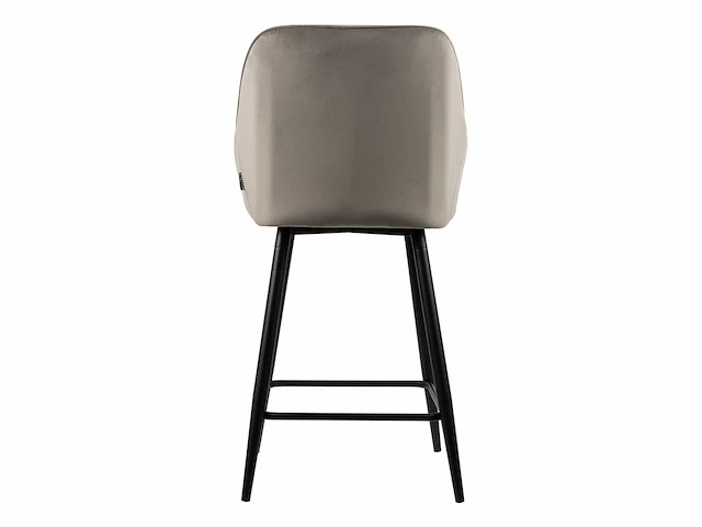 Beige barkruk velvet (4x) - afbeelding 4 van  4