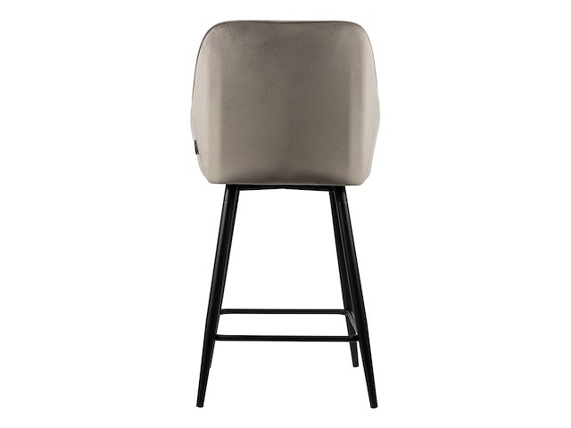 Beige barkruk velvet (4x) - afbeelding 4 van  4