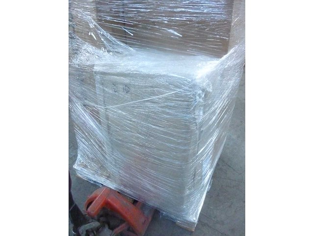 Beige ribfluwel-ottoman - afbeelding 5 van  5