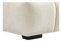 Beige stof stof rechterhoek bank - afbeelding 6 van  9