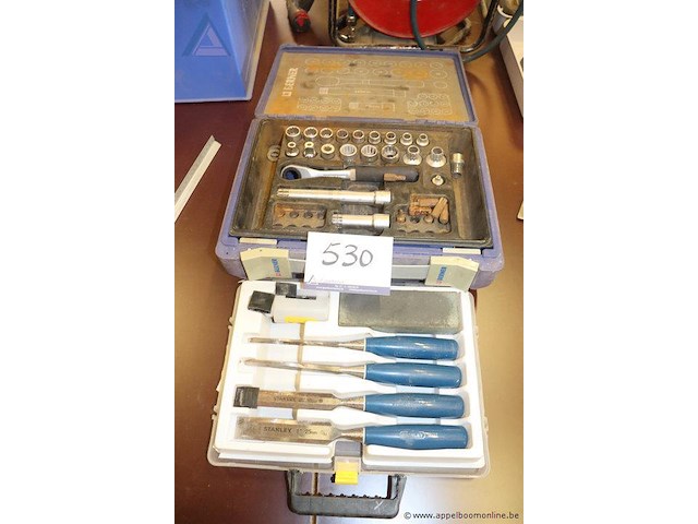 Beitelset plus dopsleutelset berner - afbeelding 1 van  3