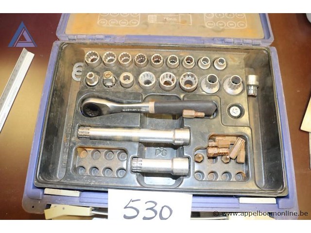 Beitelset plus dopsleutelset berner - afbeelding 2 van  3