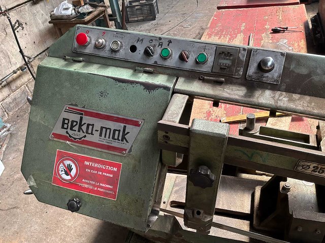 Beka-mak horizontale metalen bandzaag horizontale metalen bandzaag - afbeelding 10 van  19