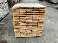 Bekantrechte eiken planken rustiek circa 0,8 m3 - afbeelding 3 van  5