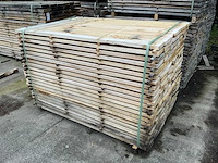 Bekantrechte eiken planken rustiek circa 0,891 m3