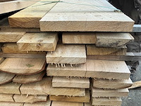 Bekantrechte eiken planken rustiek circa 1,188 m3 - afbeelding 5 van  5