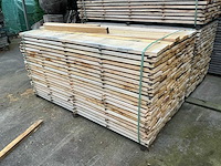 Bekantrechte eiken planken rustiek circa 1,188 m3