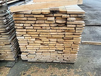 Bekantrechte eiken planken rustiek circa 1,188 m3 - afbeelding 3 van  5