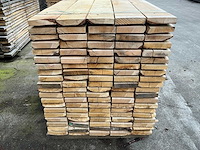 Bekantrechte eiken planken rustiek circa 1,2 m3 - afbeelding 3 van  5