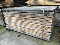 Bekantrechte eiken planken rustiek circa 1,44 m3 - afbeelding 1 van  5