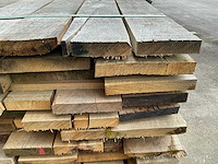 Bekantrechte eiken planken rustiek circa 1,485 m3 - afbeelding 5 van  5