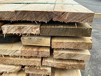 Bekantrechte eiken planken rustiek circa 1,782 m3 - afbeelding 5 van  5