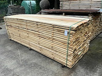 Bekantrechte eiken planken rustiek circa 1,782 m3 - afbeelding 1 van  3