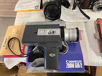 Bekijk beschrijving vintage camera's & cameraset – chinon, minolta, canon + accessoires - afbeelding 13 van  13