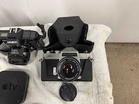Bekijk beschrijving vintage camera's & cameraset – chinon, minolta, canon + accessoires - afbeelding 6 van  13