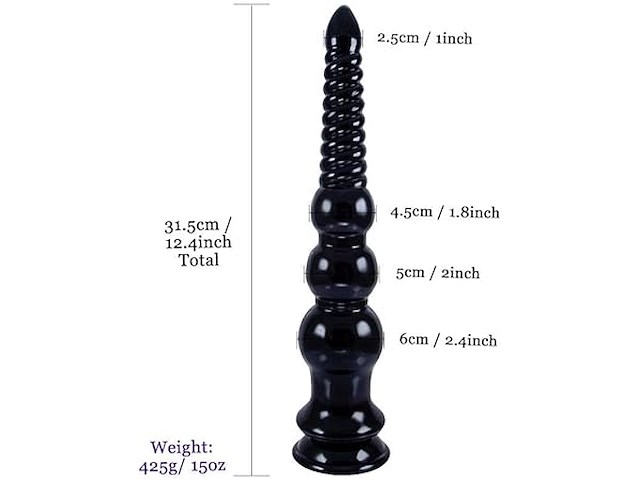 Bekinky superlange dildo (31,5 cm) - afbeelding 3 van  3