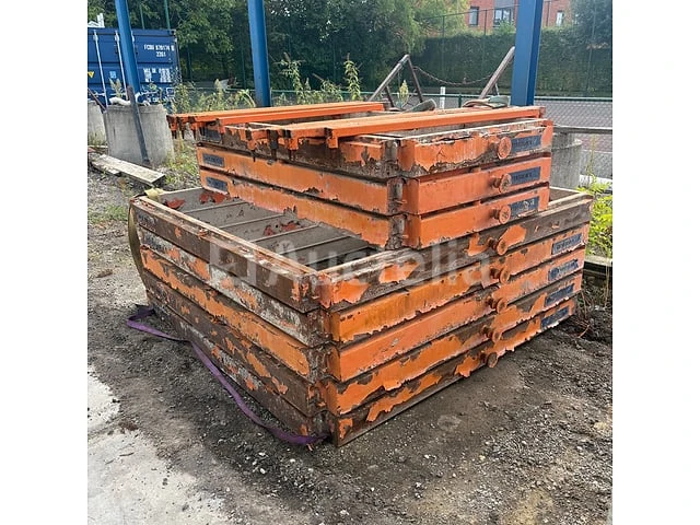 Bekisting voor betonnen platen betonblok - afbeelding 4 van  9