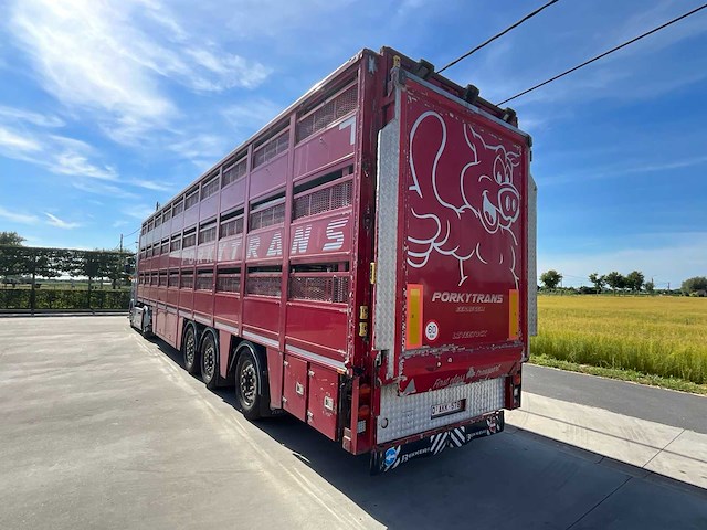 Bekkers 3 desk varkensoplegger ( van hool) - afbeelding 12 van  64