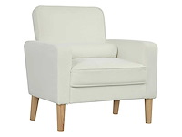 Bekleedde fauteuil met armleuningen, leunbare leuning - afbeelding 7 van  8