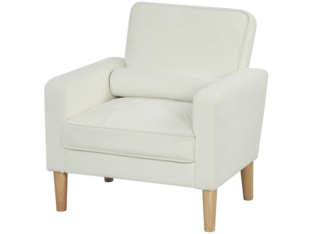 Bekleedde fauteuil met armleuningen, leunbare leuning - afbeelding 3 van  8