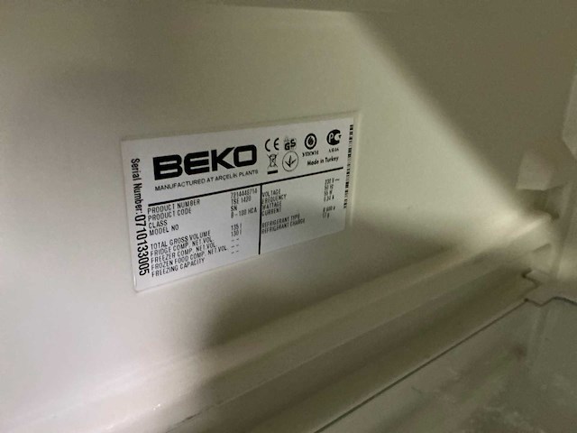 Beko b 180 hca koelkast - afbeelding 3 van  3