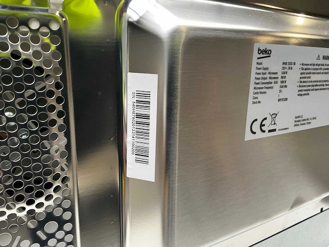 Beko bmgb25333bg magnetron - afbeelding 6 van  8