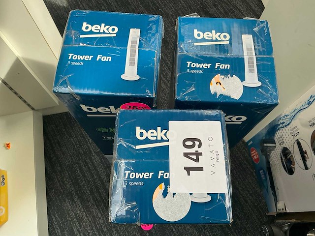 Beko efw5100w kolomventilator (3x) - afbeelding 1 van  1
