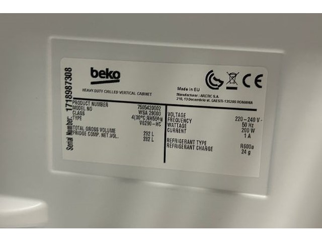 Beko flessenkoeler - afbeelding 5 van  5