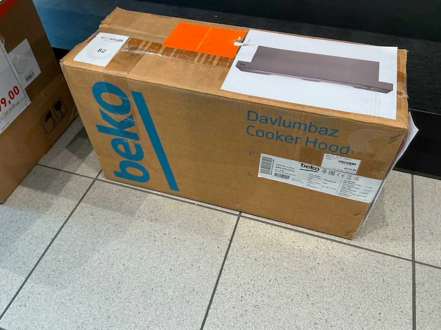 Beko hnt61110x telescopische afzuigkap - afbeelding 3 van  4