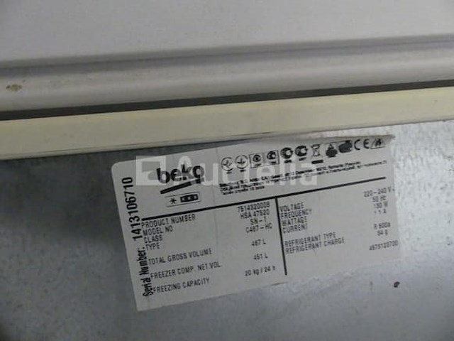 Beko hsa47520 kistvriezer - afbeelding 3 van  7