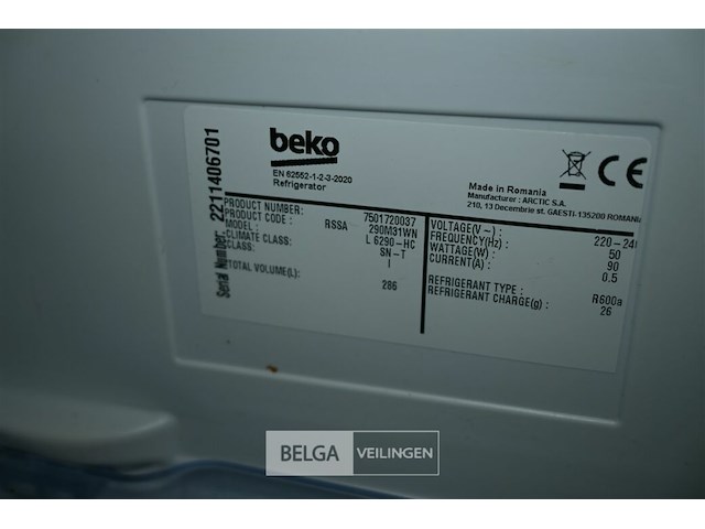 Beko koelkast - afbeelding 5 van  5