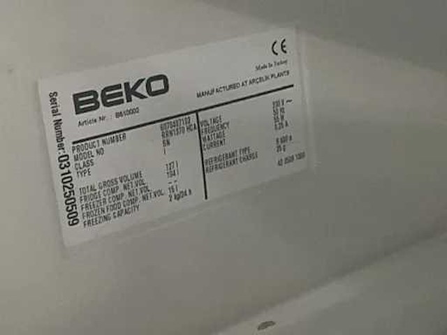 Beko rrn1370 koelkast - afbeelding 4 van  4