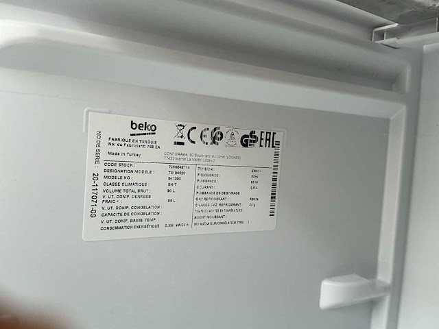 Beko s47090 ts190320 koelkast - afbeelding 4 van  4
