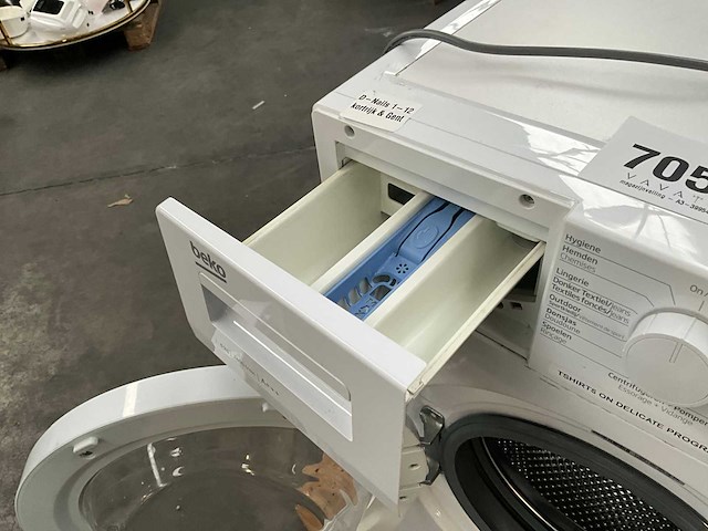 Beko wcv6712bc wasmachine - afbeelding 6 van  8