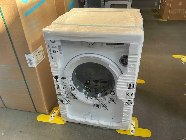 Beko wtv9722xsw1 wasmachine - afbeelding 2 van  7