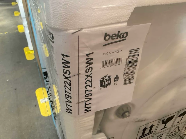 Beko wtv9722xsw1 wasmachine - afbeelding 7 van  7