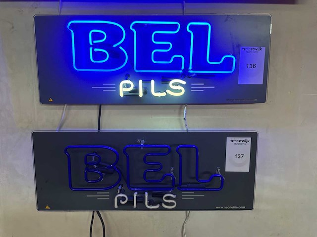 Bel pils decoratie neon verlichting - afbeelding 1 van  1