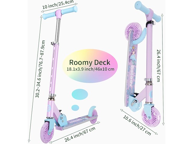 Beleev v2 opvouwbare step - afbeelding 2 van  6