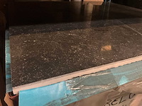 Belg blue honed natuursteen tegels (38x) - afbeelding 1 van  2