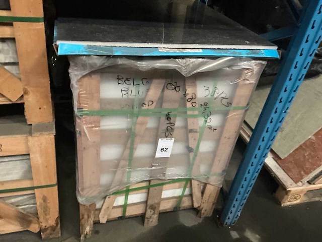 Belg blue honed natuursteen tegels (38x) - afbeelding 2 van  2