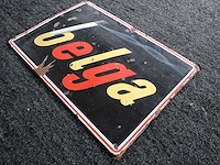 Belga emaille reclamebord - afbeelding 1 van  2