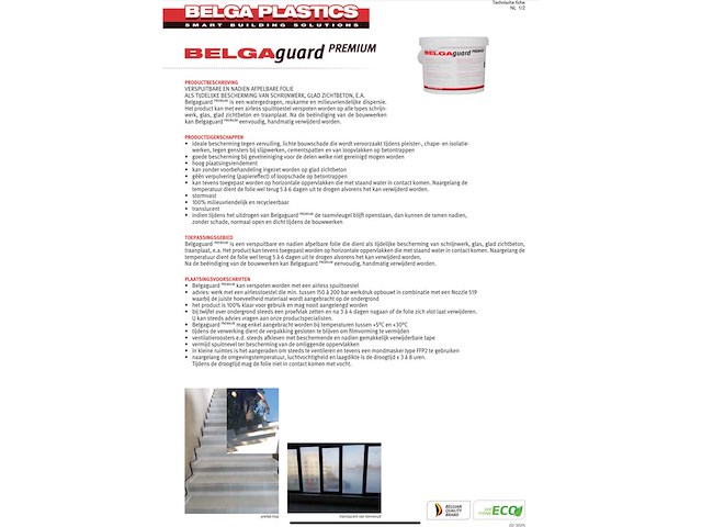 Belgaguard premium 6 x 10kg containers beschermend product - afbeelding 4 van  5