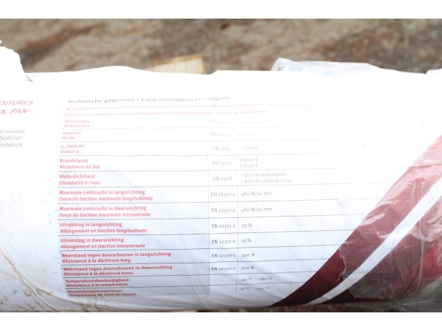 Belgaindusteel dak/gevel folie (150m²) - afbeelding 4 van  5