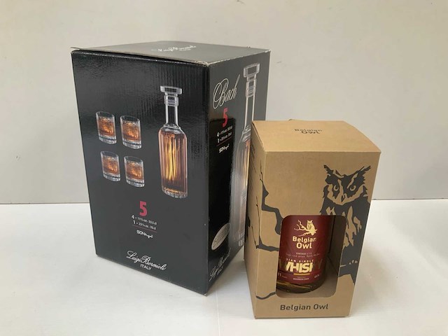 Belgian owl belgian whisky - afbeelding 2 van  2