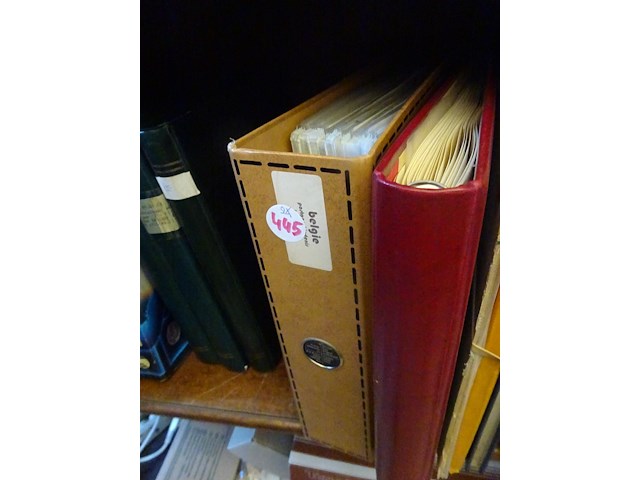 Belgische brieven postgeschiedenis in 2 boeken - afbeelding 1 van  5