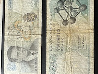 Belgische frank biljetten - afbeelding 3 van  3