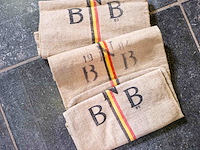Belgische jutezakken nationale bank van belgië 3 stuks '83 '84 '85 - afbeelding 4 van  4