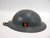 Belgische legerhelm - afbeelding 2 van  4