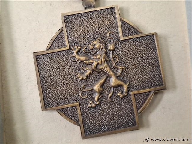 Belgische medaille - afbeelding 2 van  3
